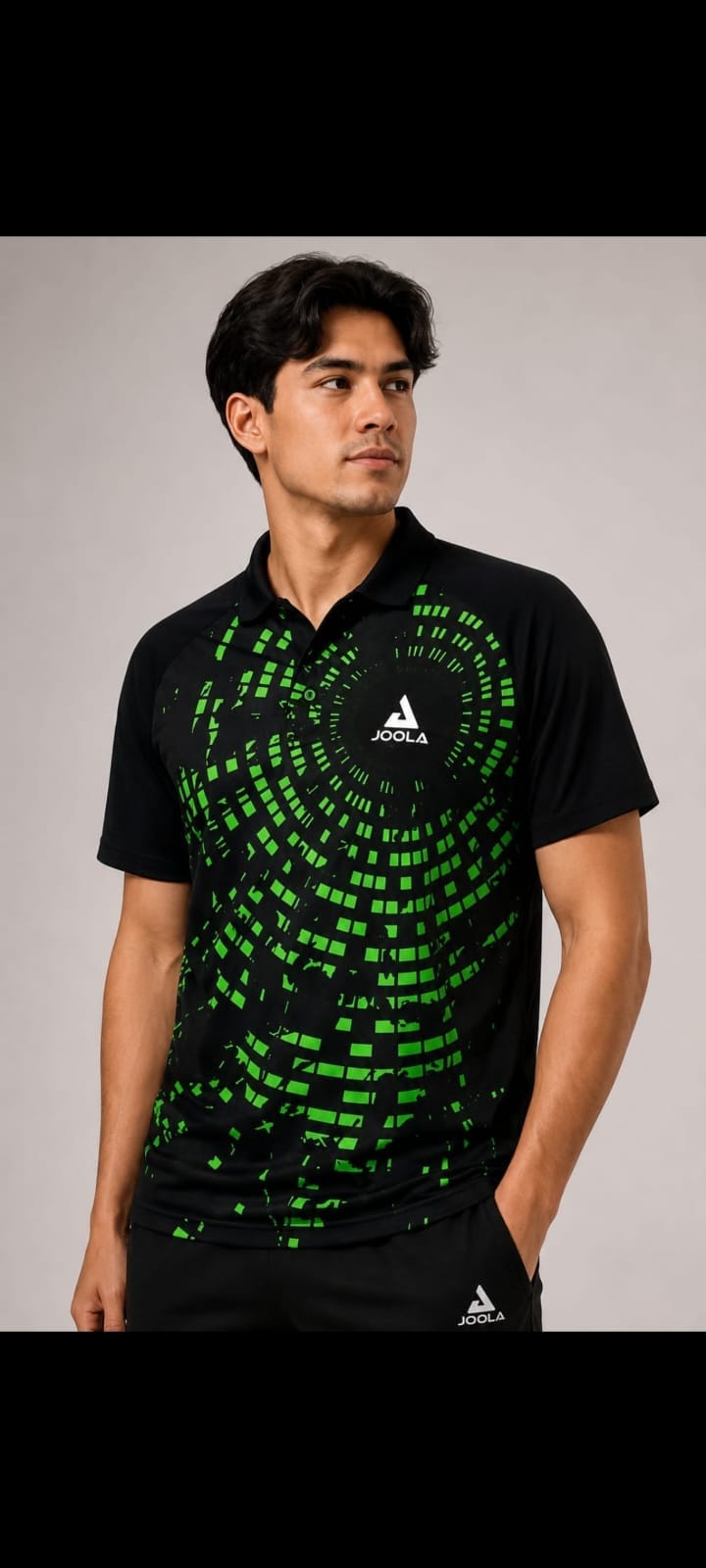 JOOLA Centrella polo shirt in green, export surplus at Global Hub